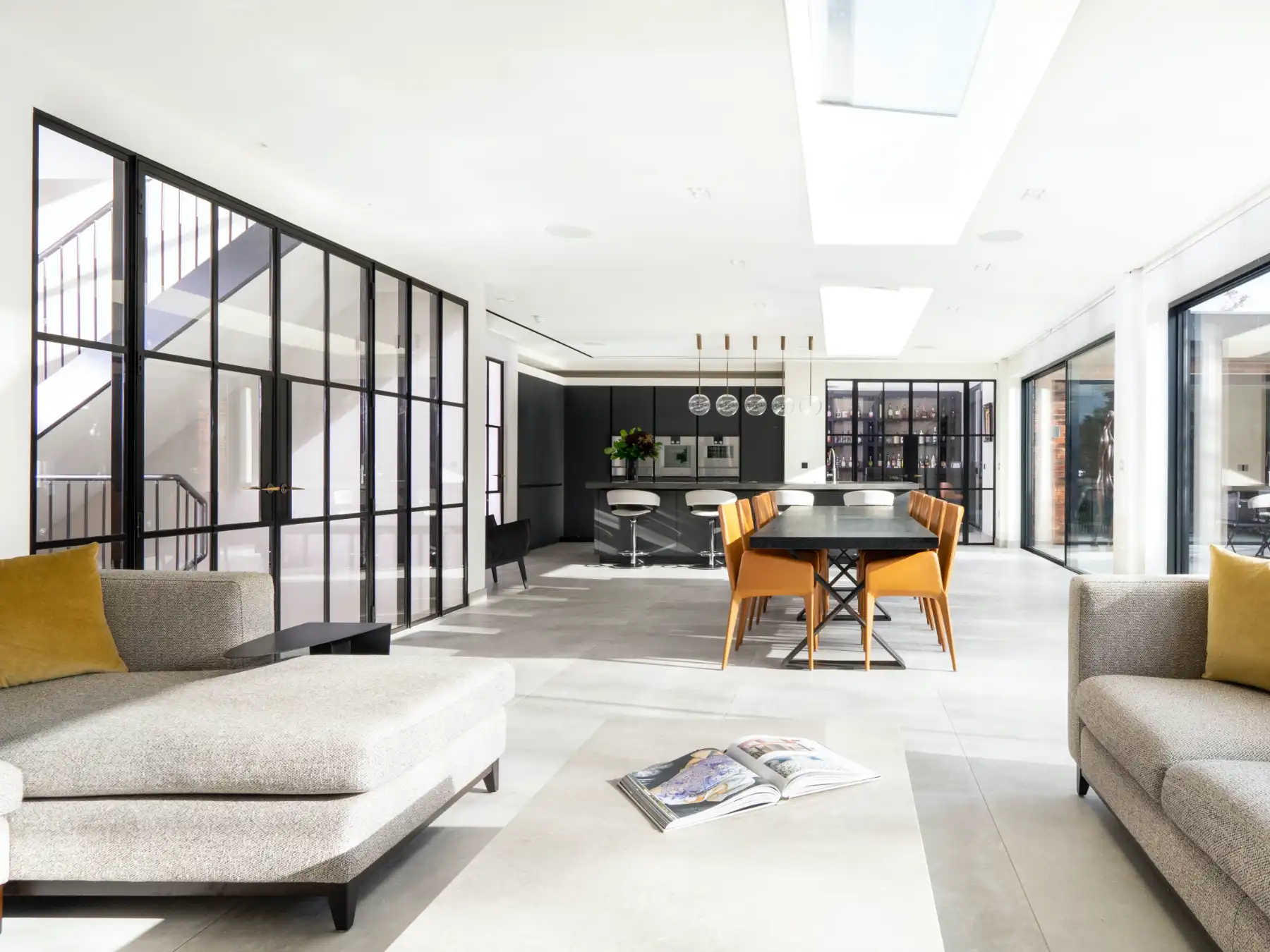Crittall steel fire-rated doors & screens installed in Manchester