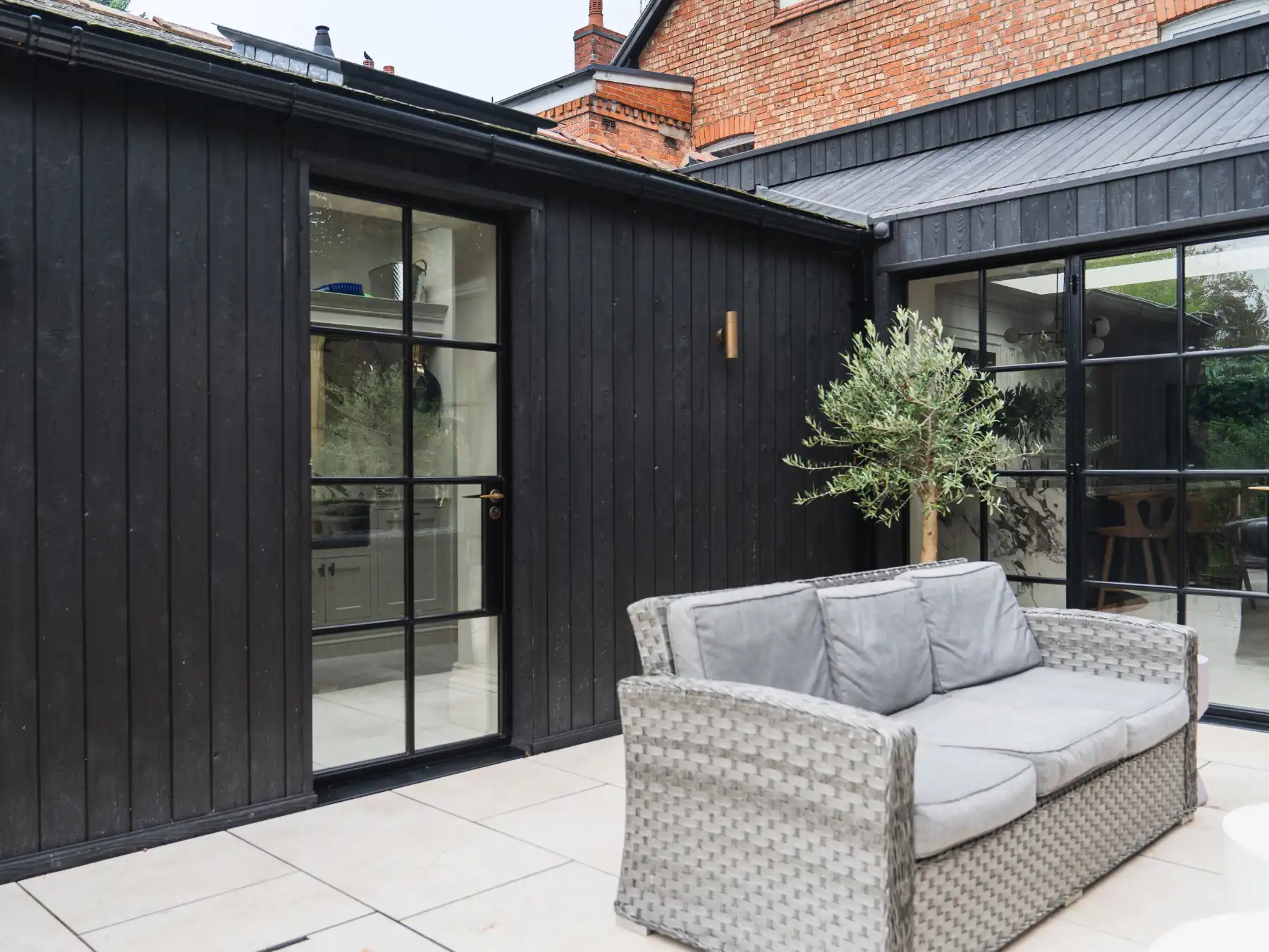 Crittall approved installer fitting bespoke steel glazing in Chester