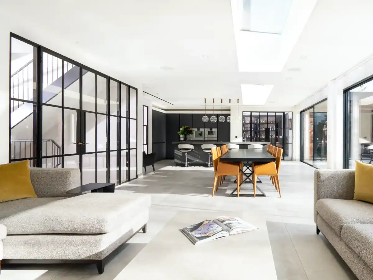 Crittall steel fire-rated doors & screens installed in Manchester