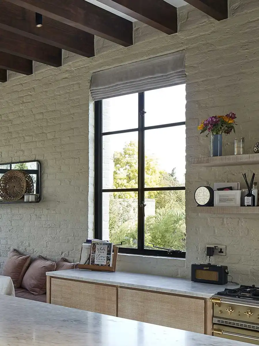 Crittall steel windows installed in London home