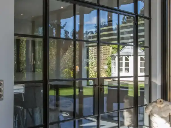 Crittall steel doors, screens and windows installed in Sheffield property by KJA Services
