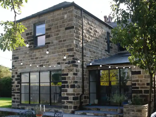 Crittall steel doors, screens and windows installed in Leeds property by KJA Services