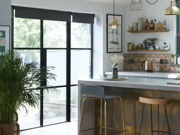Crittall steel doors, screens and windows installed in Leeds property by KJA Services