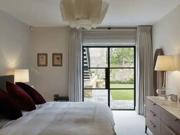 Crittall steel doors, screens and windows installed in London property by KJA Services