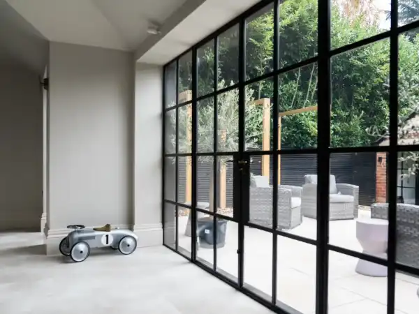 Crittall steel doors, screens and windows installed in Chester property by KJA Services