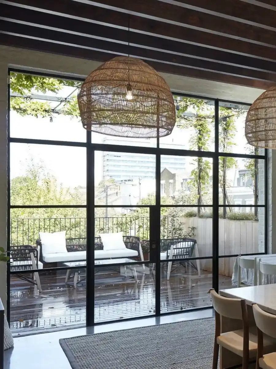 Crittall steel screens in Yorkshire