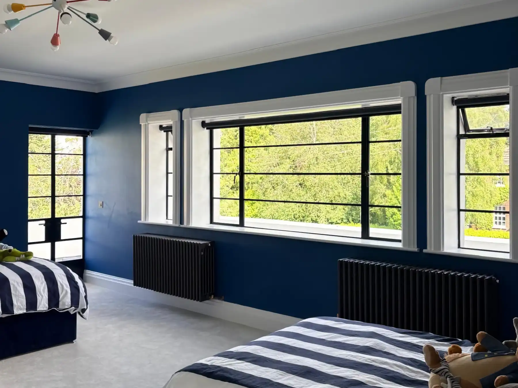 Genuine Crittall steel glazed doors and windows installation in Dublin