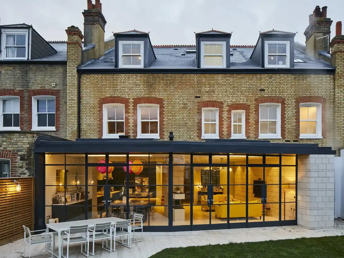 Crittall steel doors and windows in South London